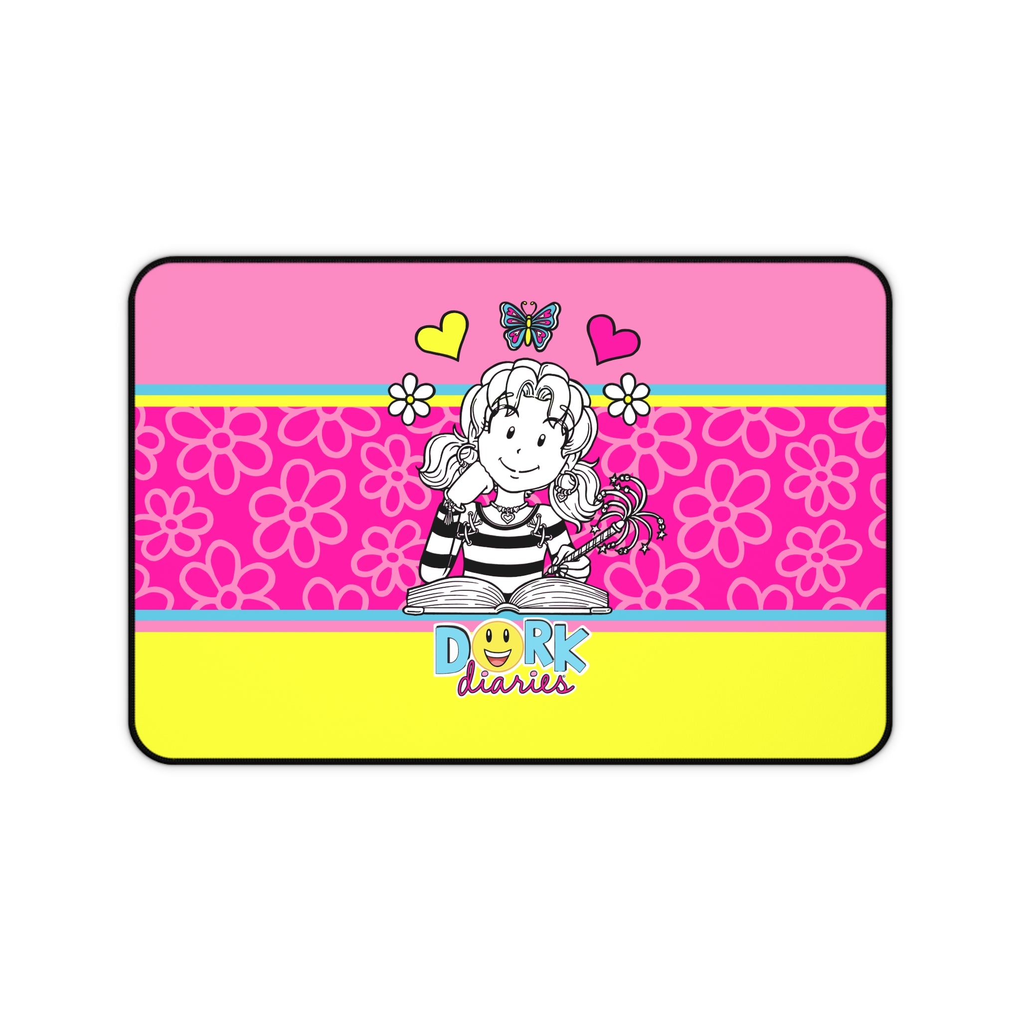 Dork Diaries Flower Power Desk Mat Media