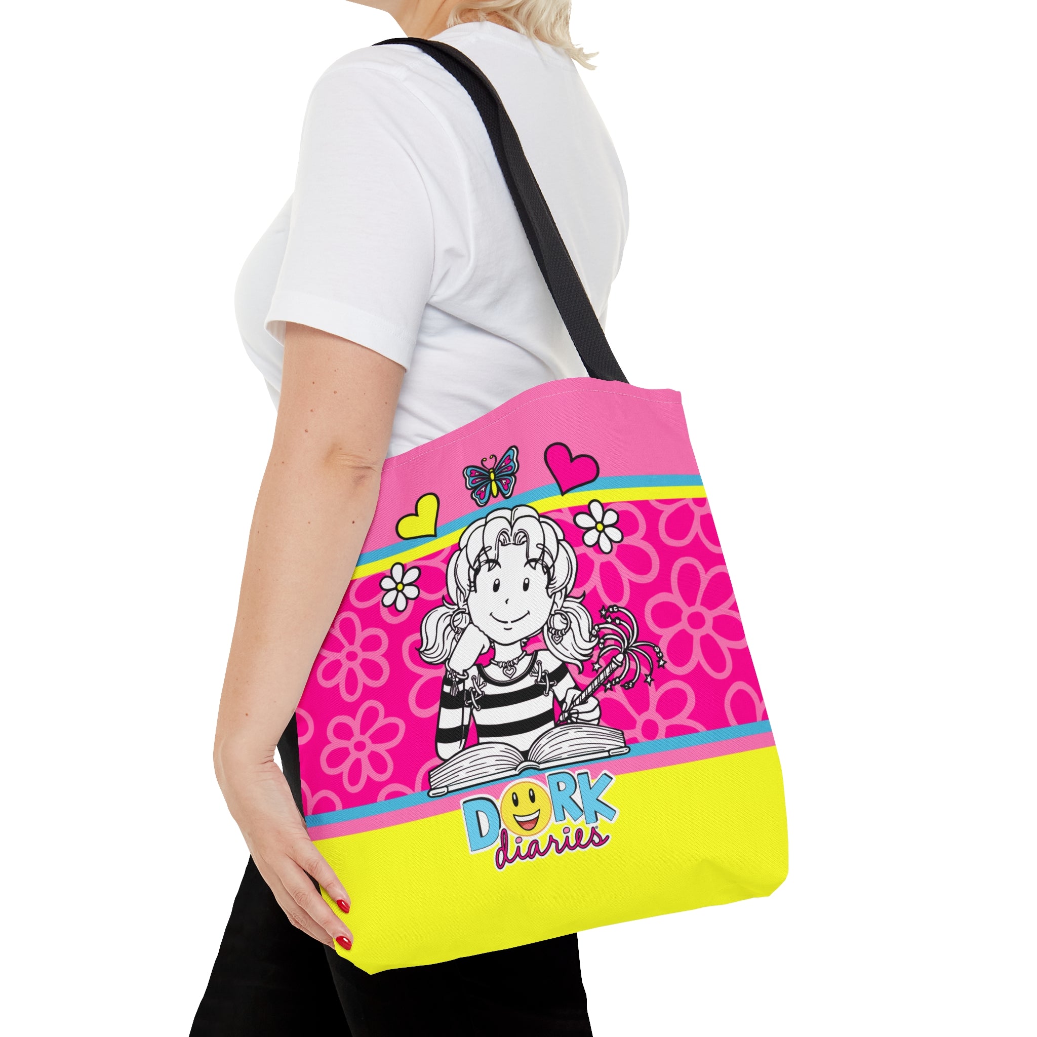 Dork Diaries Flower Power Tote Bag