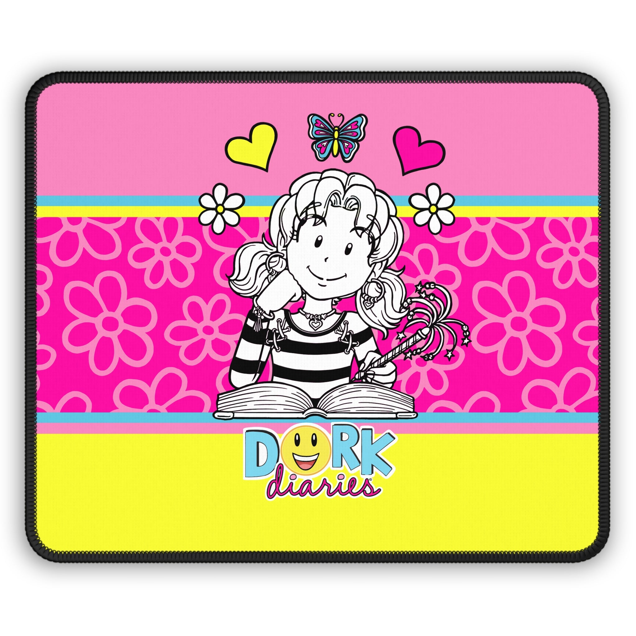 Dork Diaries Flower Power Mouse Pad