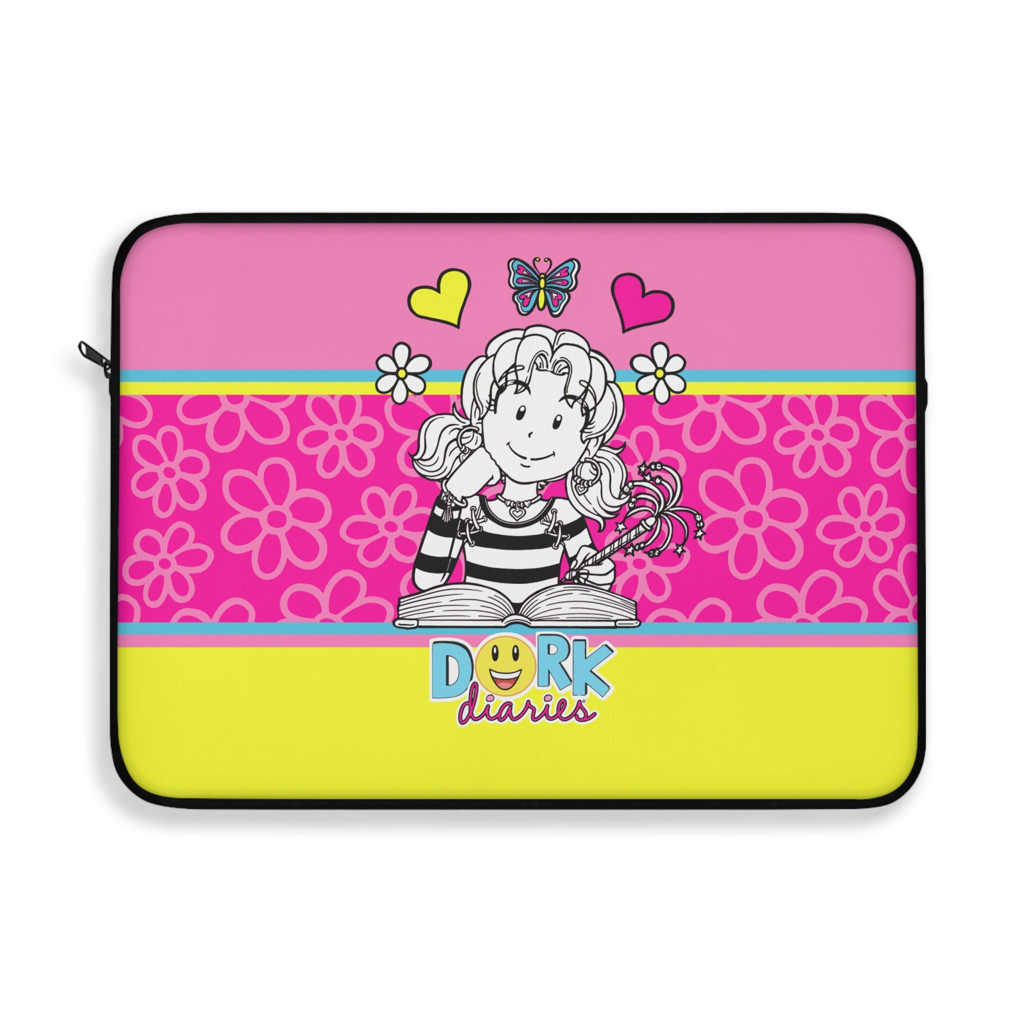 Dork Diaries Flower Power Laptop Sleeve